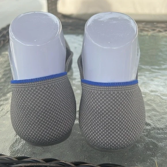 Rothy’s The Flat Gray Knit Ballet Shoes Women’s 7.5 | Eco-Friendly, Washable - Picture 5 of 9